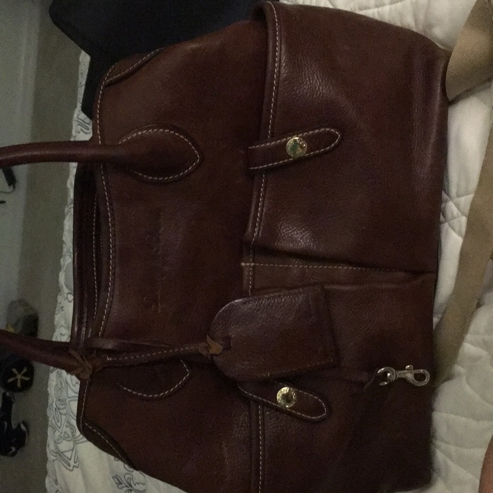 Donney and Bourke leather bag no stains or ink.